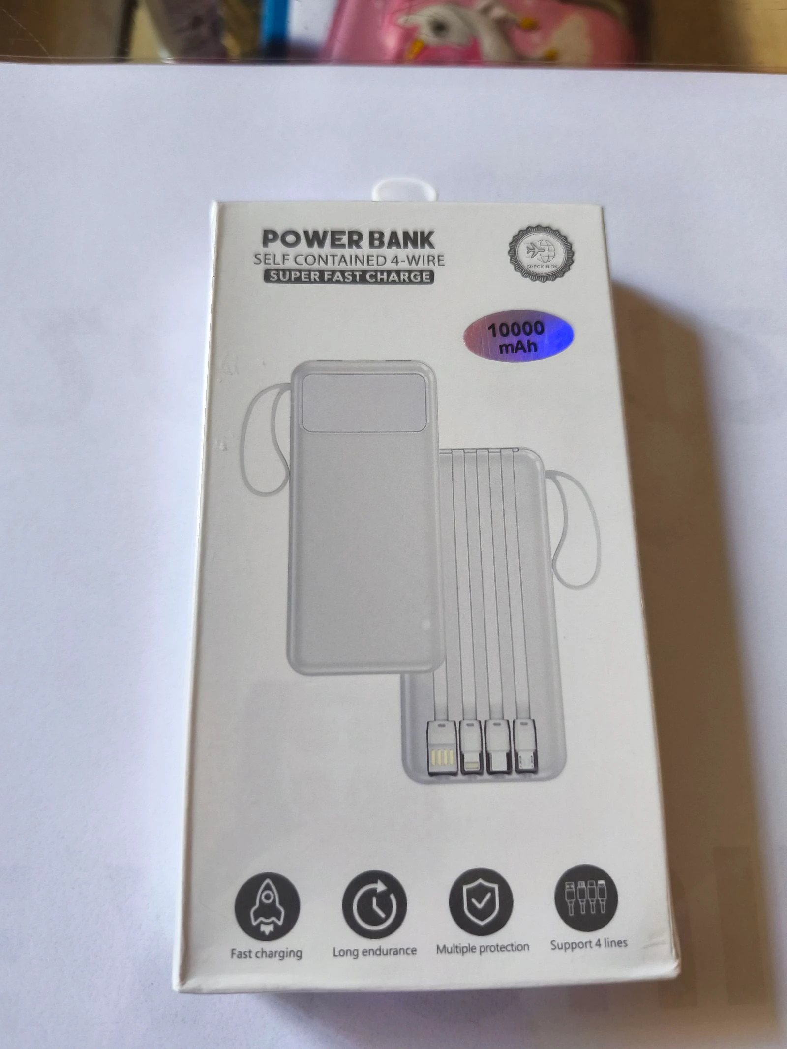 Power bank bateria externa de 10000 Mah carga rápida – photo 3
